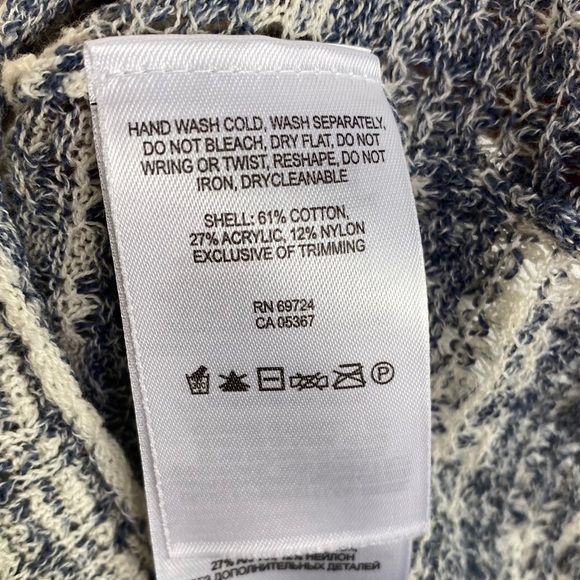 Columbia Lightweight Knit V Neck Hoodie Size XS - Picture 7 of 7